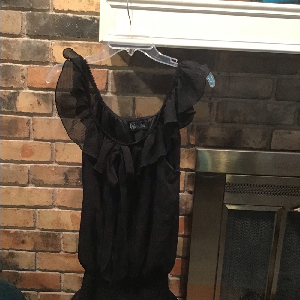 Evening dress blouse. Stunning drop waist.